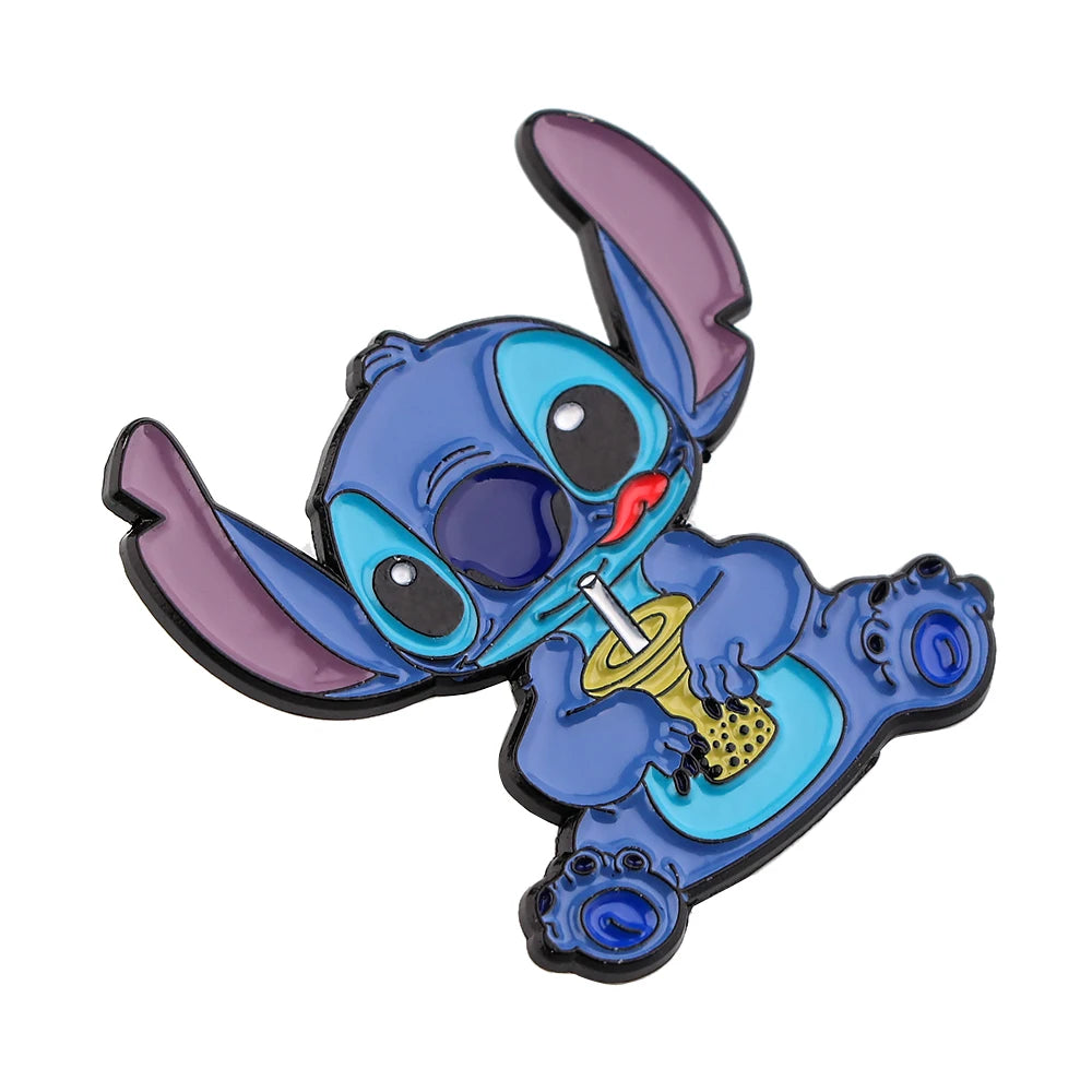 Cute Stitch Enamel Pins