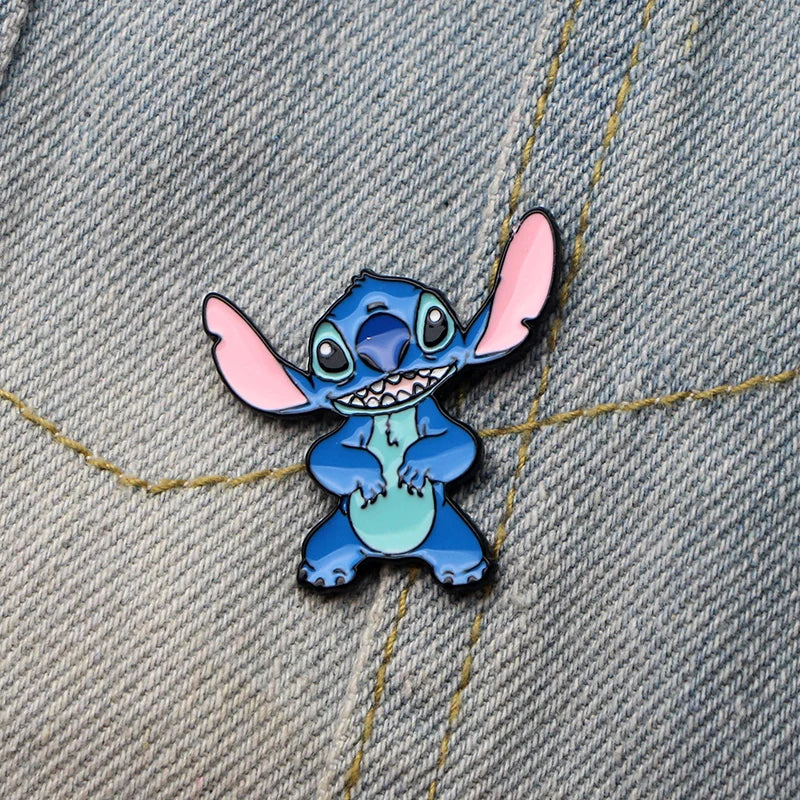 Cute Stitch Enamel Pins