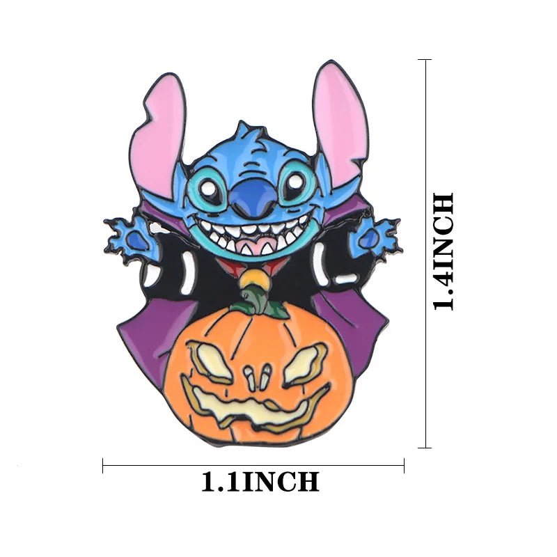 Cute Stitch Enamel Pins