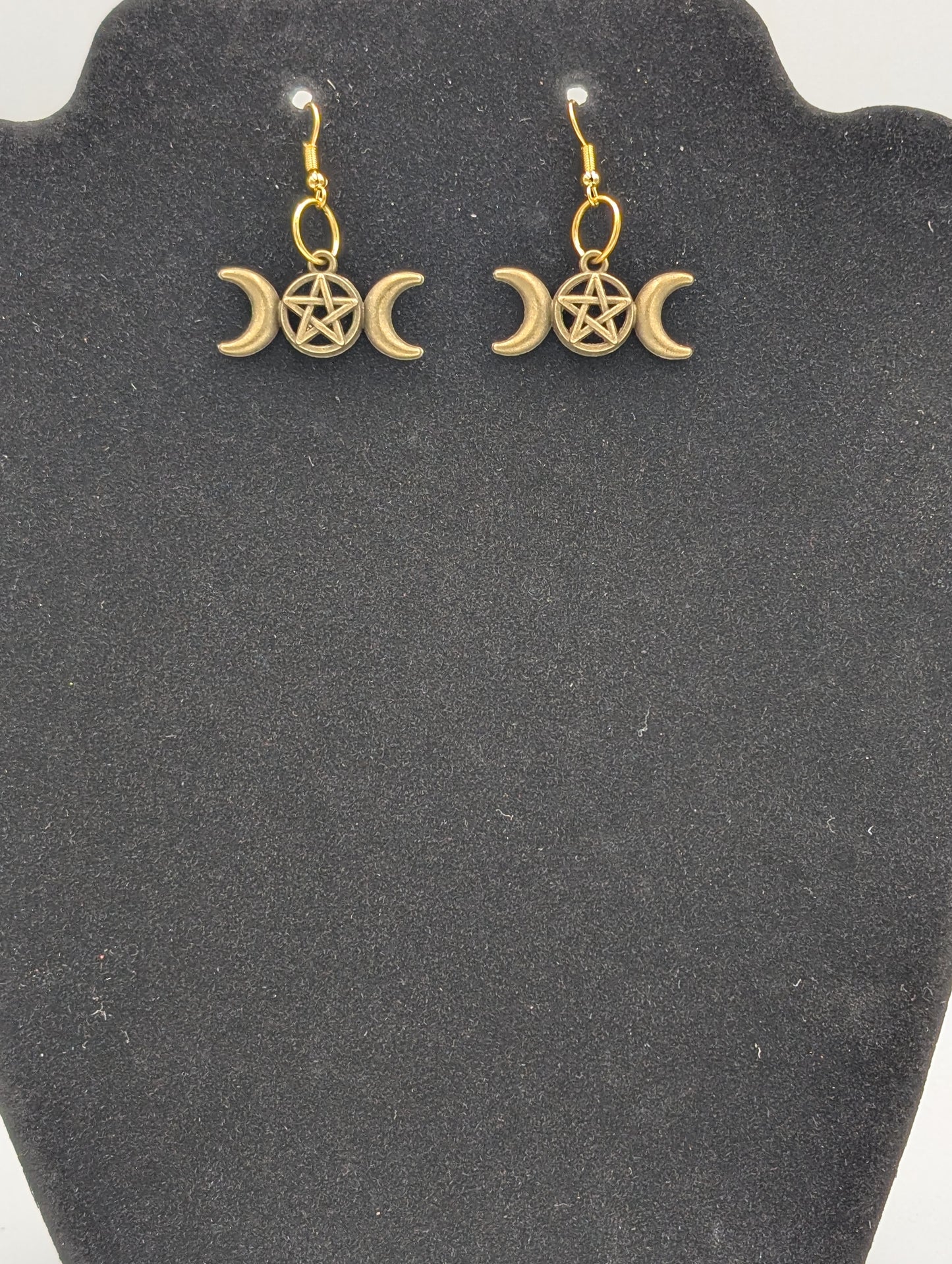 TRIPLE MOON EARRINGS