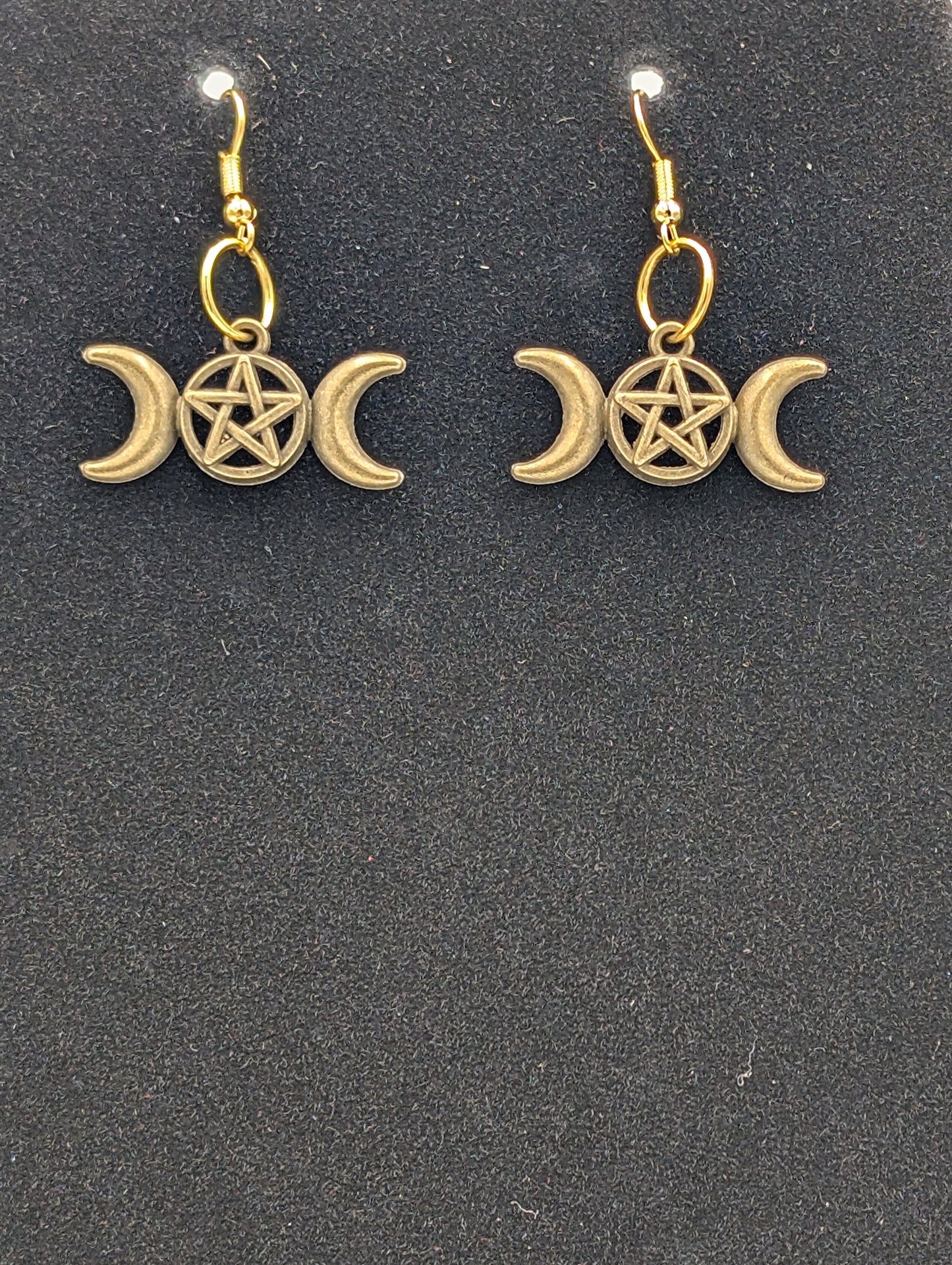 TRIPLE MOON EARRINGS