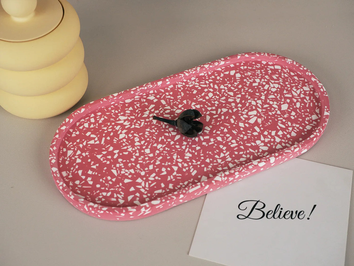 Oval Tray Silicone Mold DIY Jewelry Display