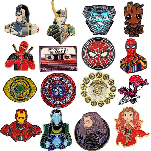 Cool Movie Enamel Pins