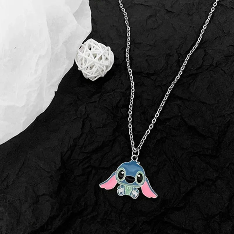 Disney Stitch Couple Necklace