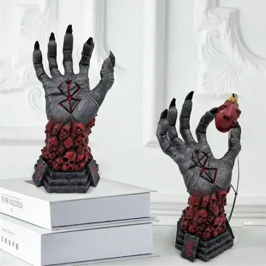 Gothic Witch's Hand Statues Creative Resin Ornament