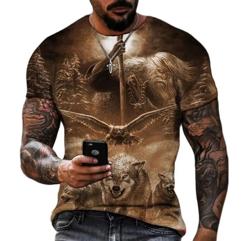 Men's Lion T Shirt