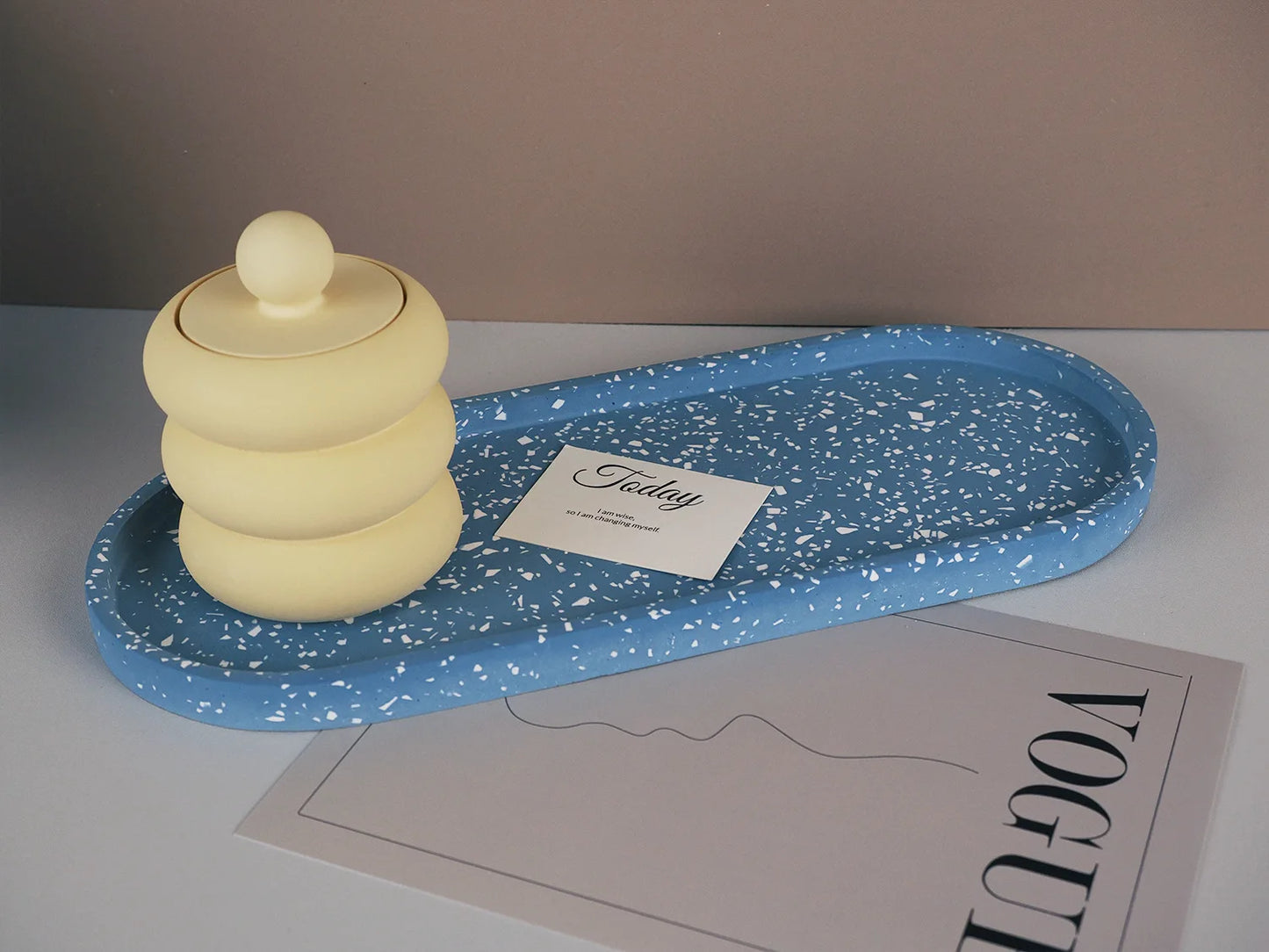 Oval Tray Silicone Mold DIY Jewelry Display