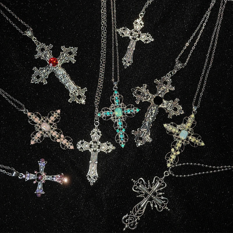 Gothic Cross Necklaces