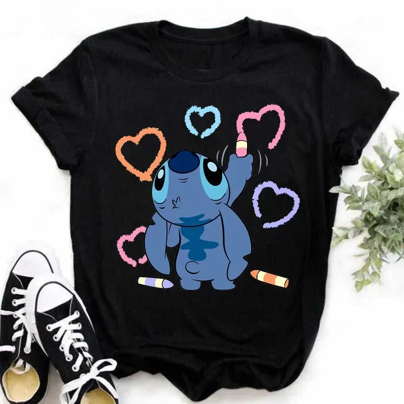 Stitch Pattern T-shirt 2