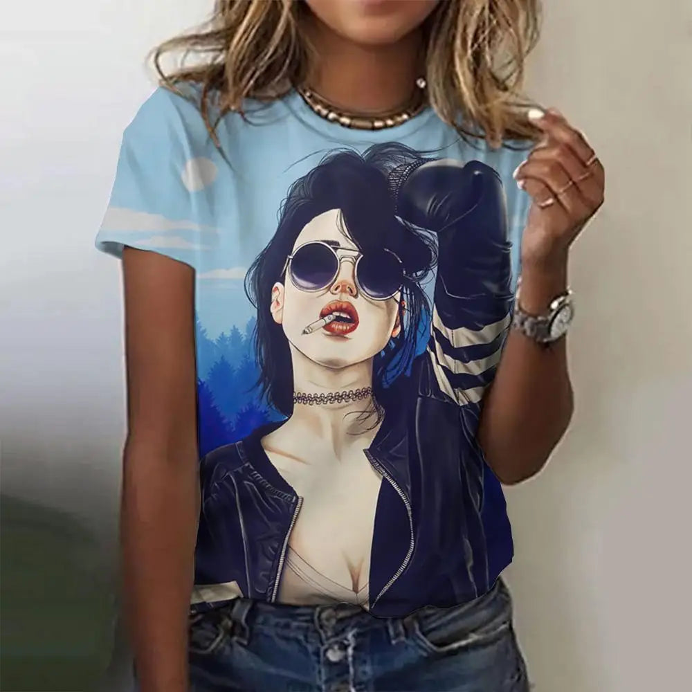 Women's Cartoon T-Shirt