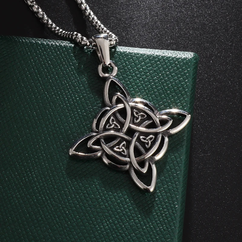 Vintage Witch Knot Necklace