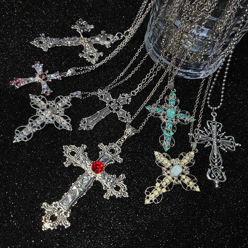 Gothic Cross Necklaces