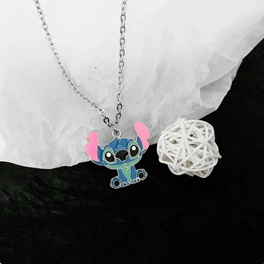 Disney Stitch Couple Necklace