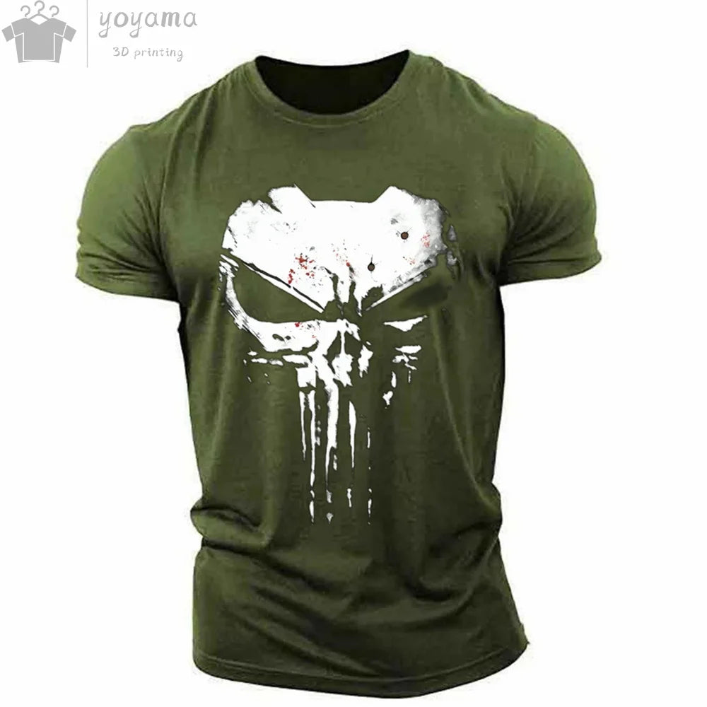 Men's Skull T Shirt