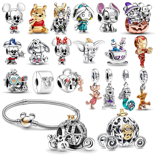 Disney 100th Princess Charm Bracelets