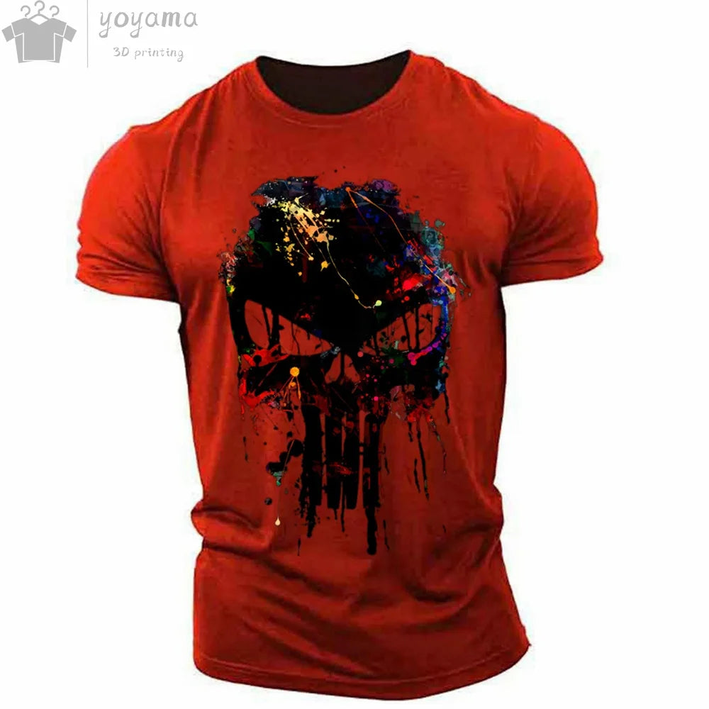 Men's Skull T Shirt