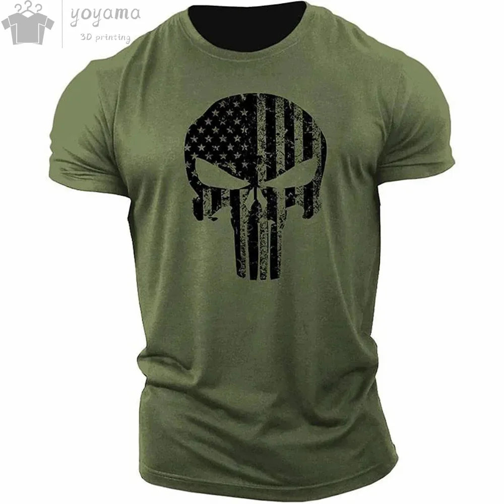 Men's Skull T Shirt