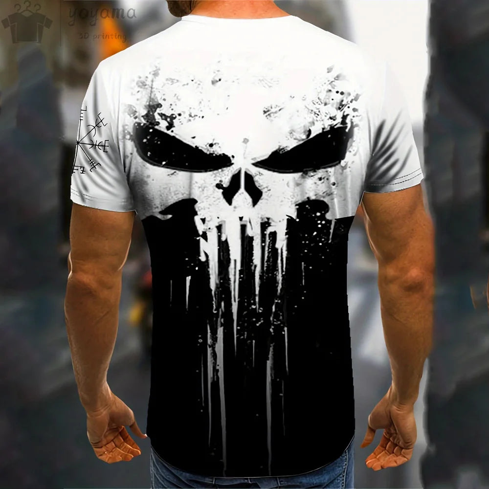 Men's Skull T Shirt