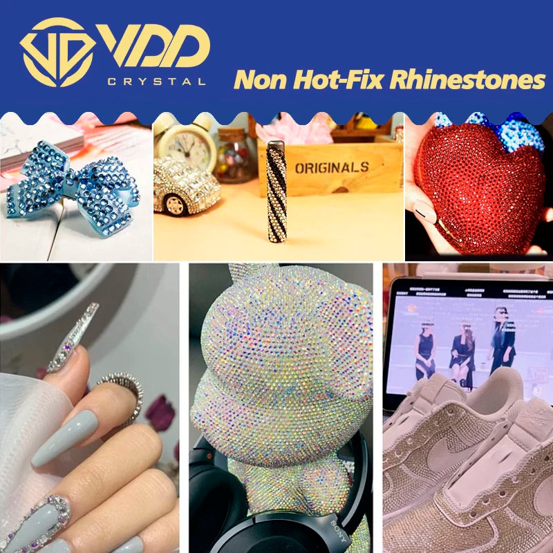 Glitter Rhinestones 3D Nail Art Accessories