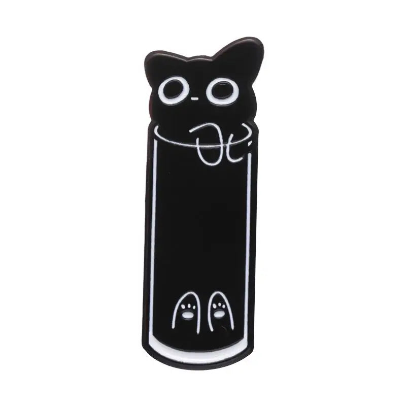 7Pcs/Cute Cat Enamel Pins