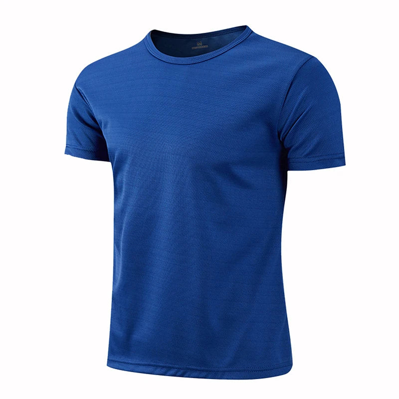 Men's Quick Dry Short Sleeve Sport T Shirt Breathable Sportswear