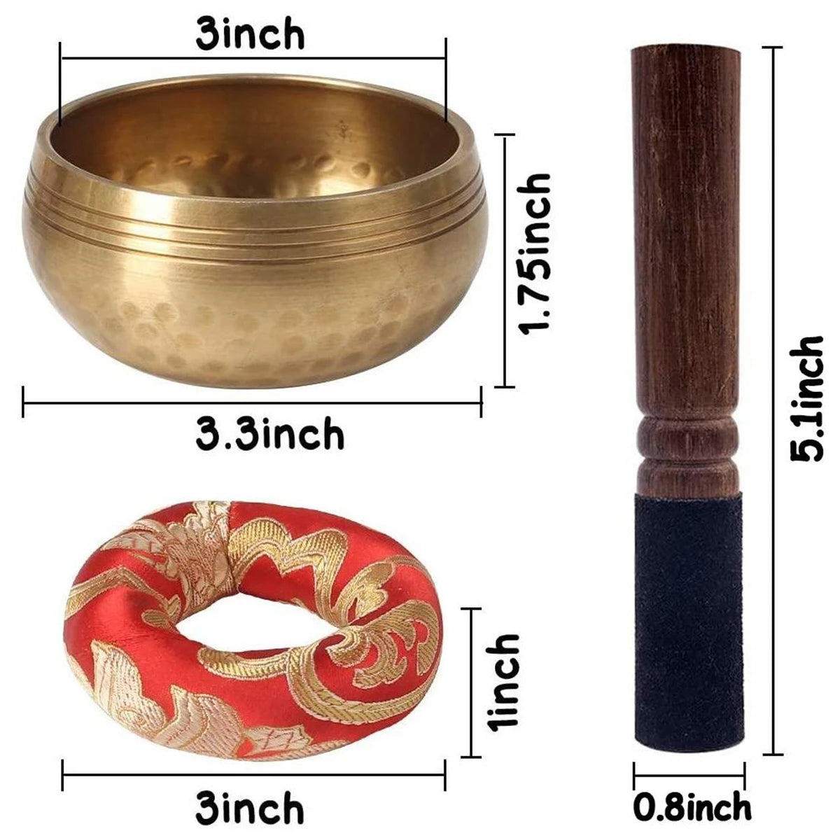 Tibetan Singing Bowl Set